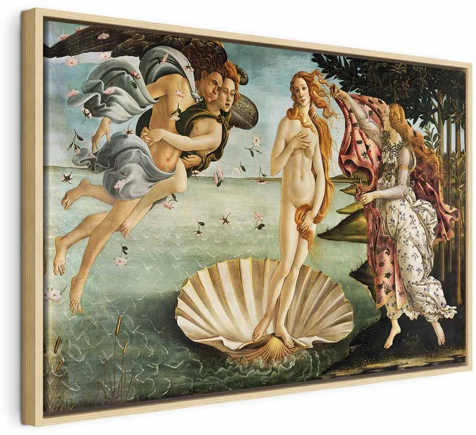 Paveikslas Sandro Botticelli - Veneros gimimas