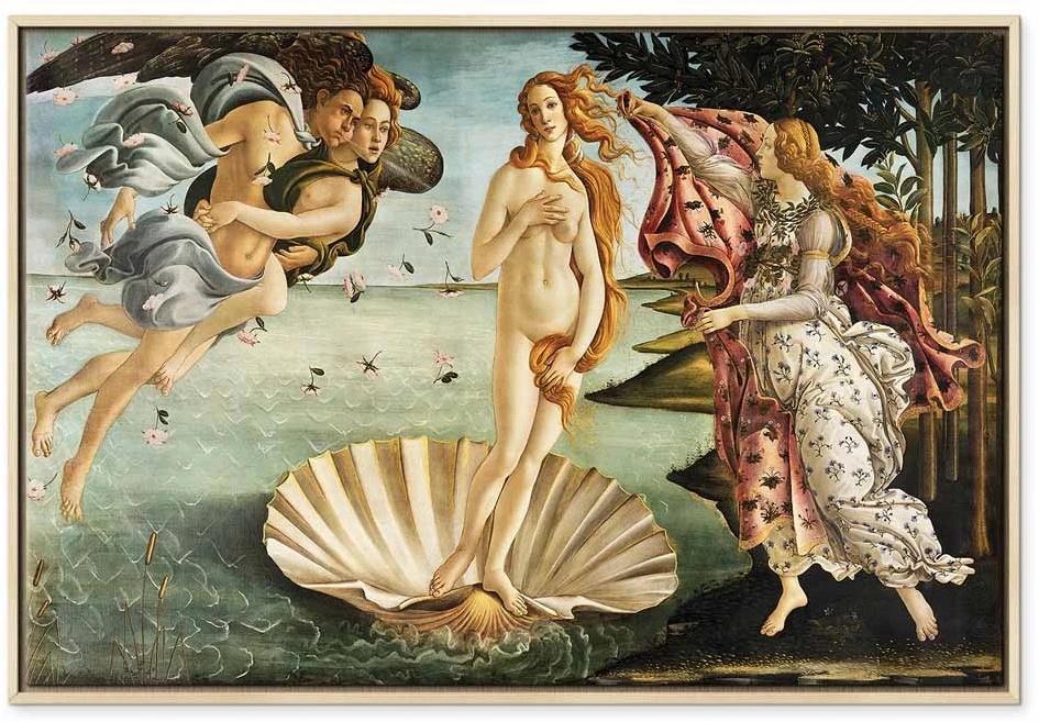 Paveikslas Sandro Botticelli - Veneros gimimas