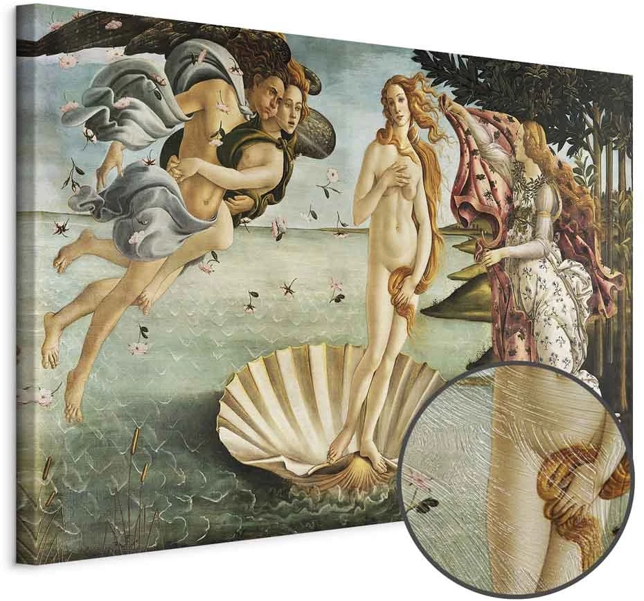Paveikslas Sandro Botticelli - Veneros gimimas