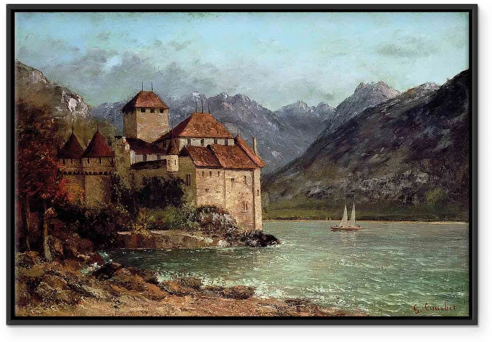 Paveikslas Šijono pilis (Gustave Courbet)