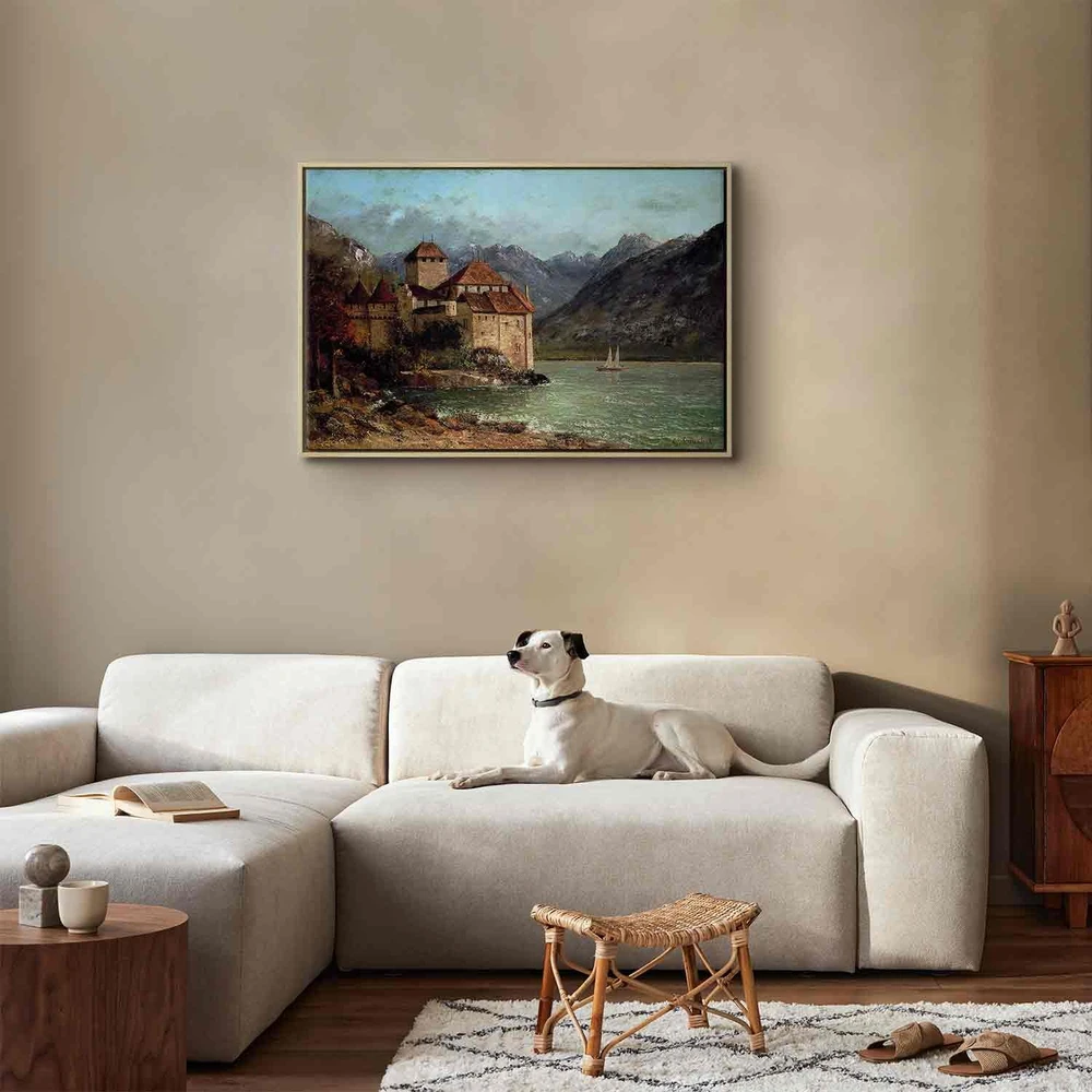Paveikslas Šijono pilis (Gustave Courbet)