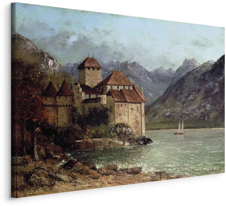 Paveikslas Šijono pilis (Gustave Courbet)