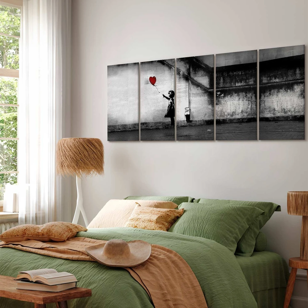Paveikslas Skrendantis balionas (Banksy)