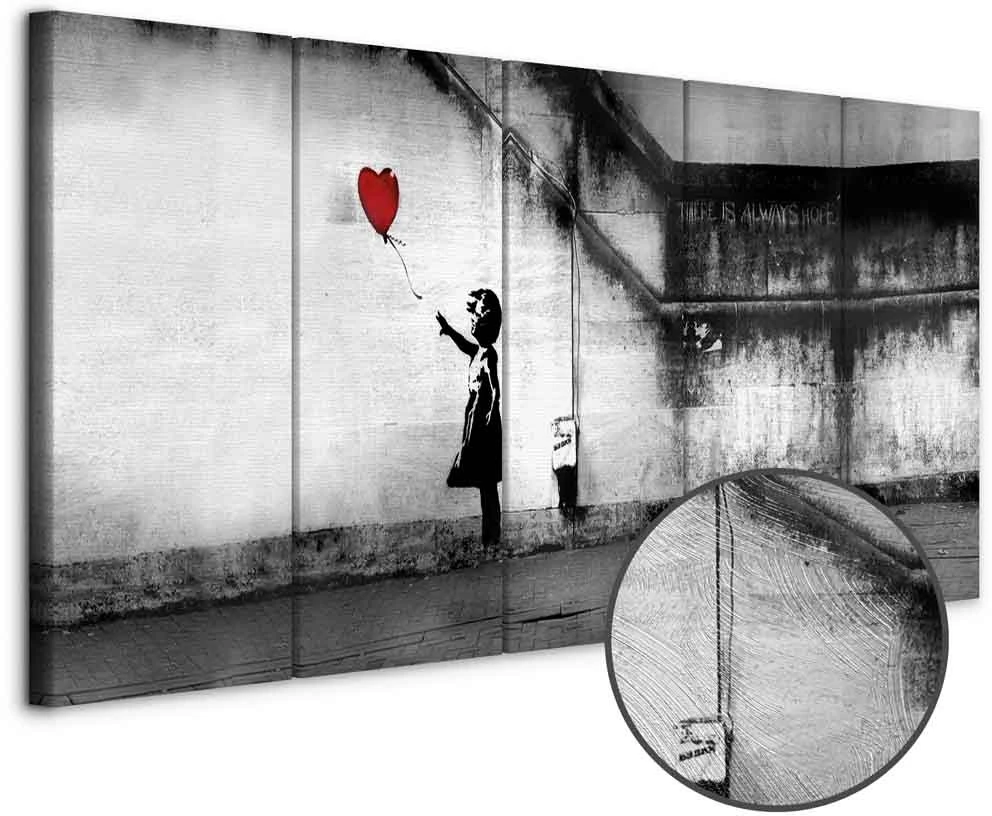 Paveikslas Skrendantis balionas (Banksy)