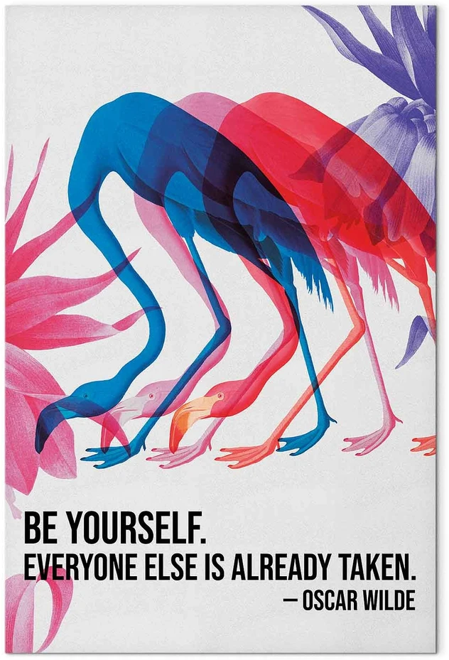 Paveikslas Spalvingi flamingai