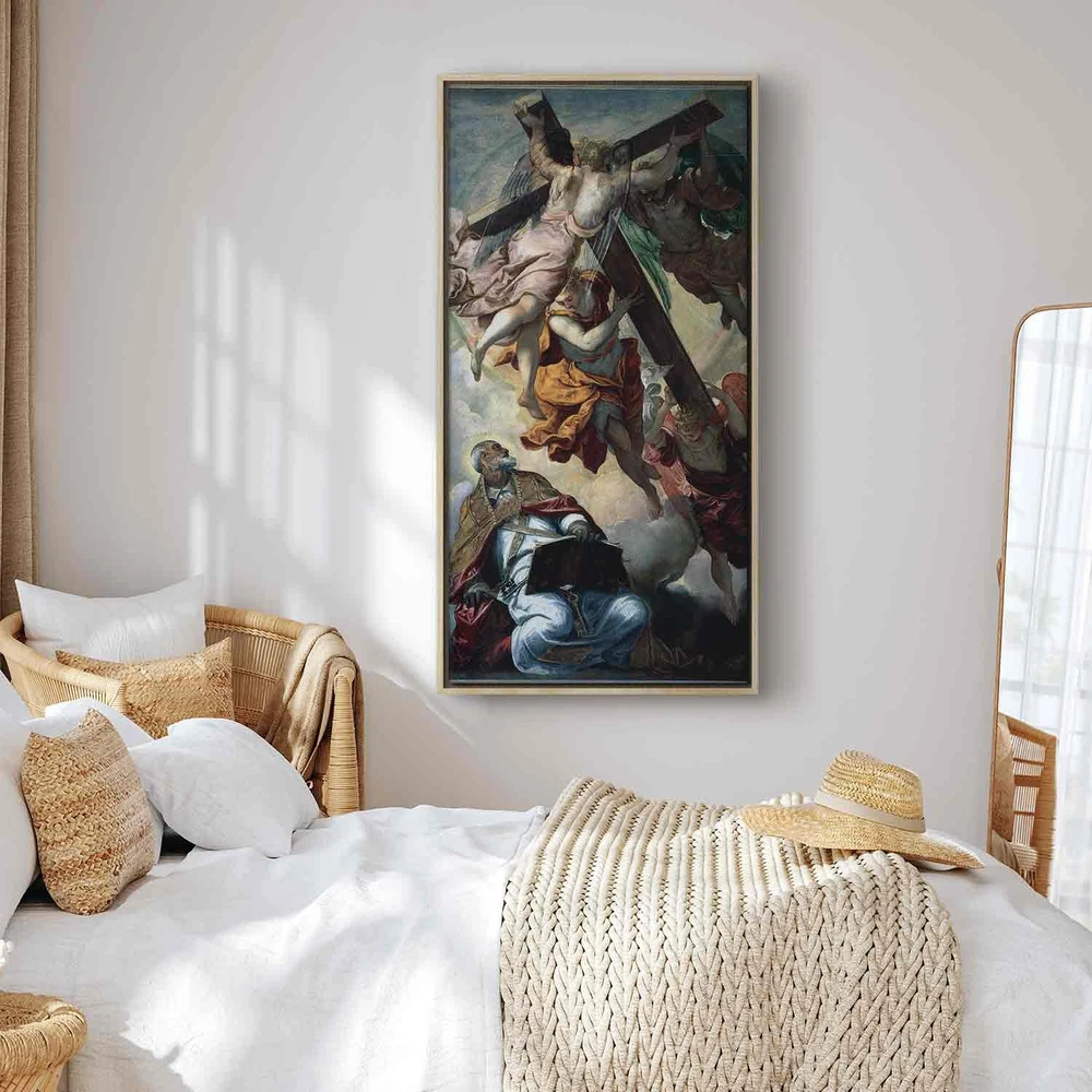 Paveikslas Tintoretto - Kryžiaus apsireiškimas šv. Petrui