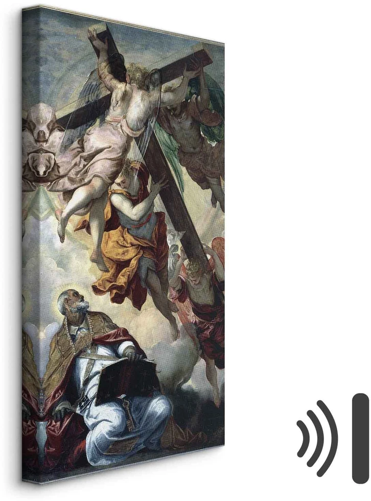 Paveikslas Tintoretto - Kryžiaus apsireiškimas šv. Petrui
