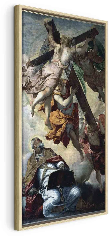 Paveikslas Tintoretto - Kryžiaus apsireiškimas šv. Petrui