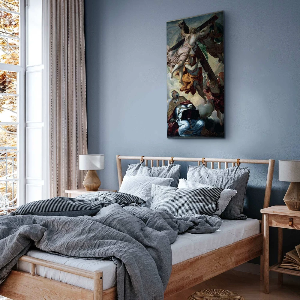 Paveikslas Tintoretto - Kryžiaus apsireiškimas šv. Petrui