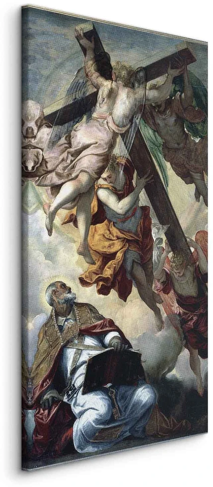Paveikslas Tintoretto - Kryžiaus apsireiškimas šv. Petrui