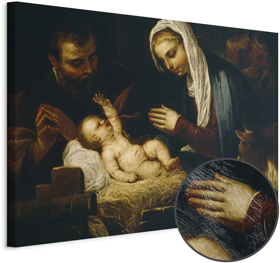 Paveikslas Tintoretto - Šventoji šeima