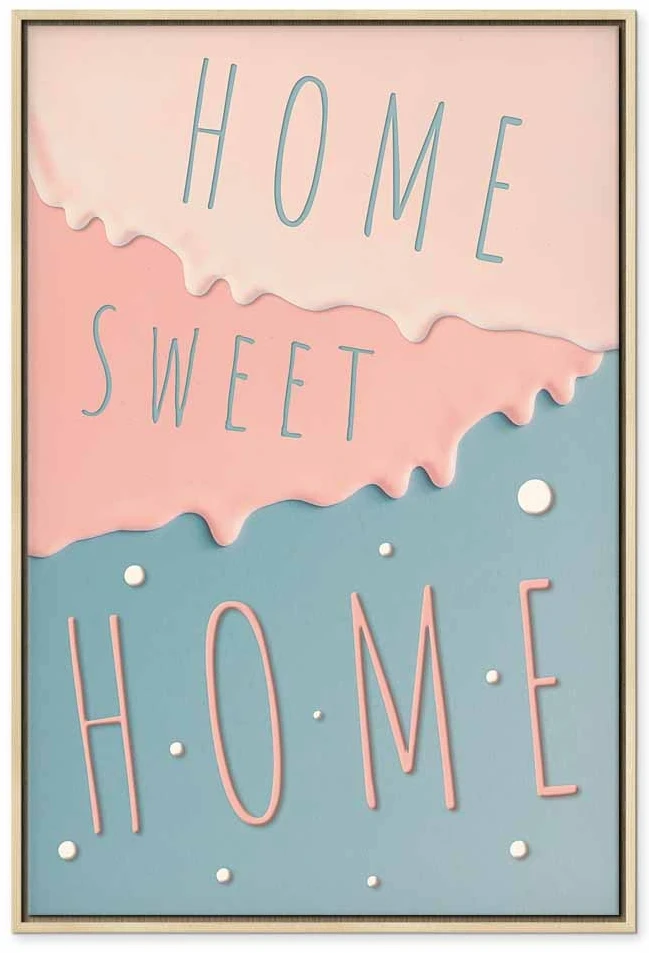 Paveikslas Užrašas Home Sweet Home