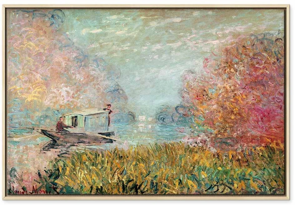 Paveikslas Valtis Senoje (Claude Monet)