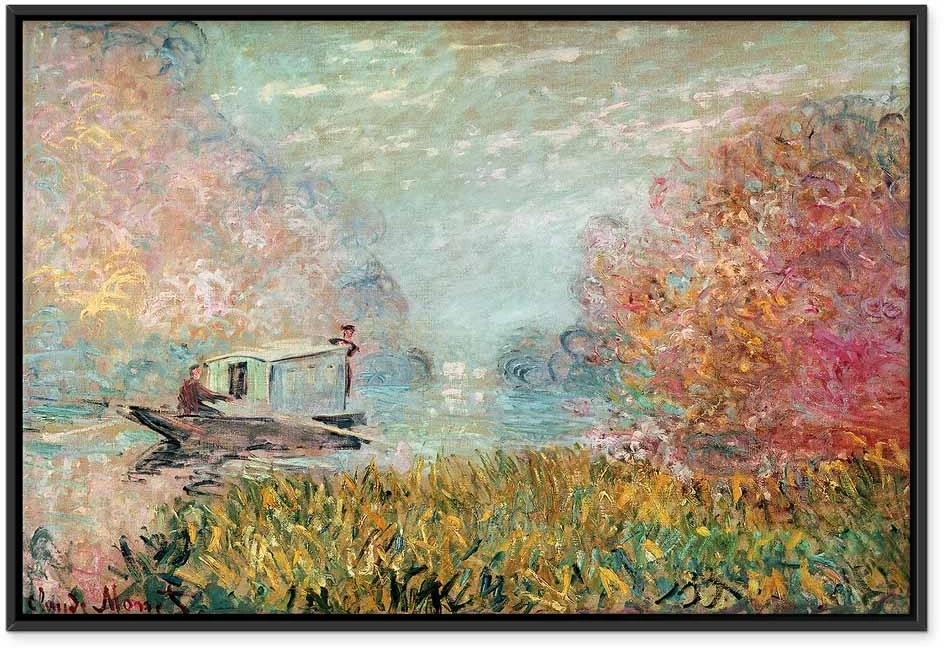 Paveikslas Valtis Senoje (Claude Monet)