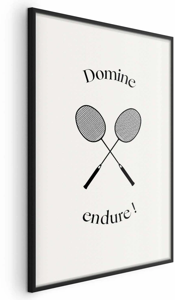 Paveikslas - Vasaros žaidynės - badmintono raketės baltame fone