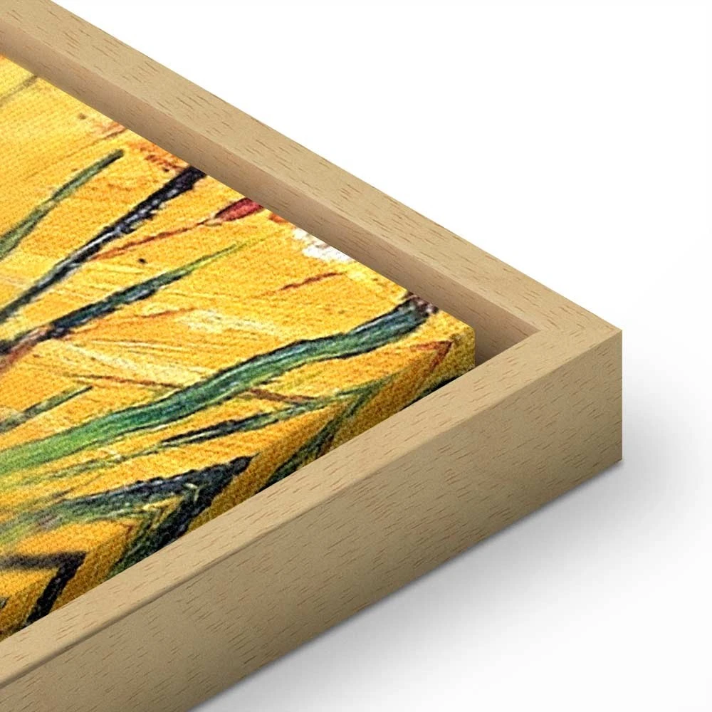 Paveikslas Vincent van Gogh - Gluosniai saulėlydyje