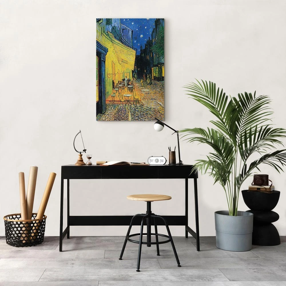 Paveikslas Vincent van Gogh - Kavinės terasa naktį
