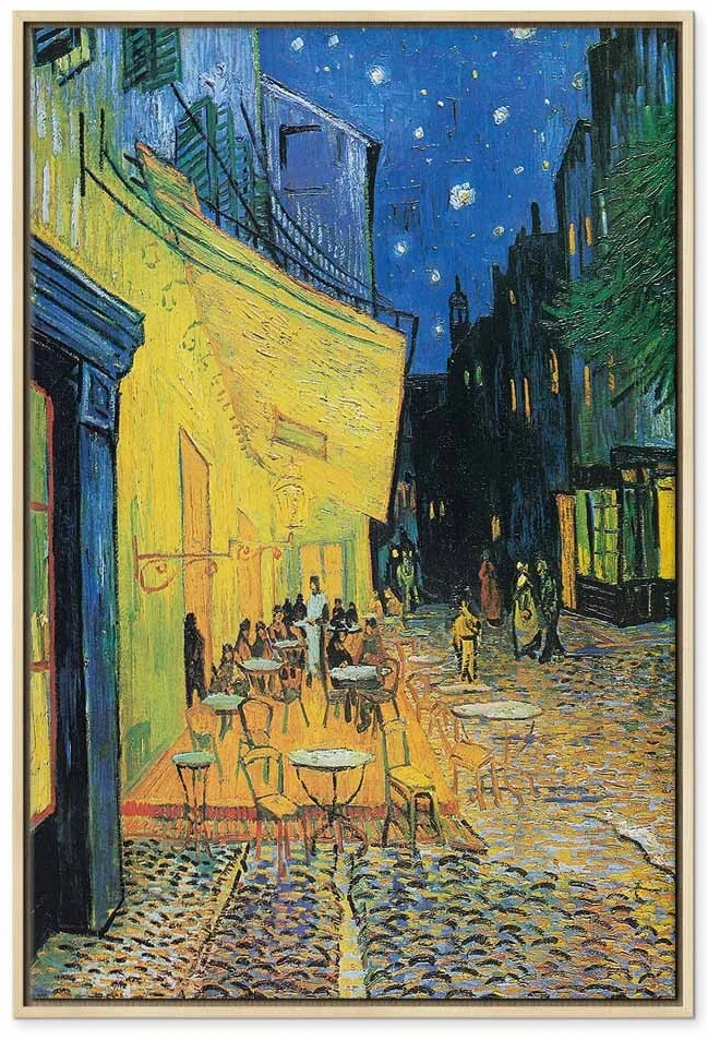 Paveikslas Vincent van Gogh - Kavinės terasa naktį