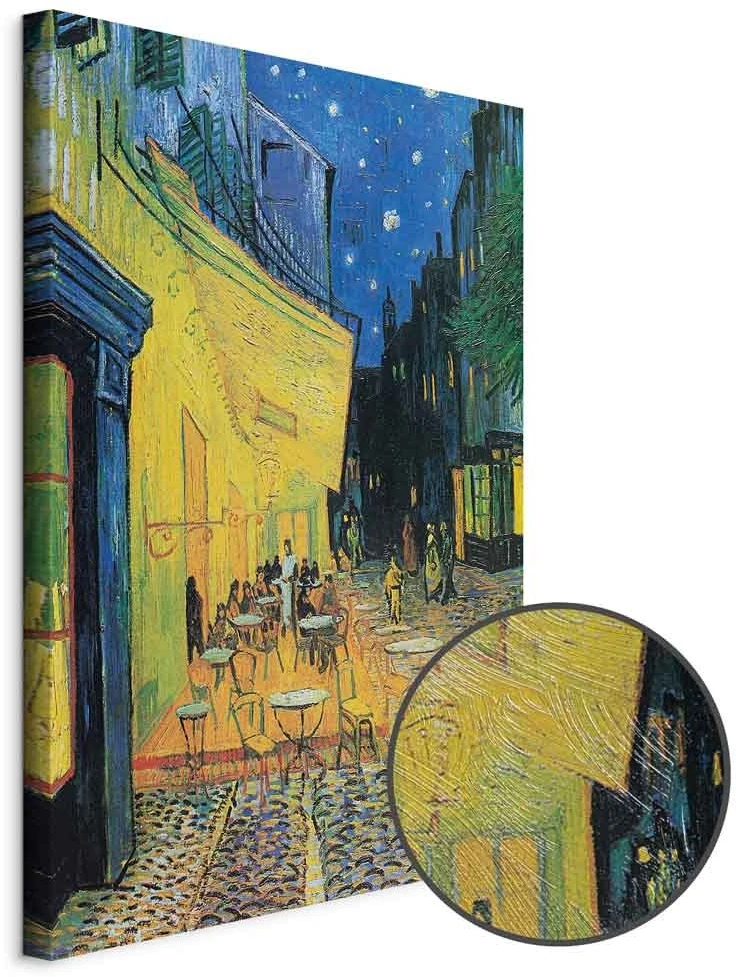 Paveikslas Vincent van Gogh - Kavinės terasa naktį