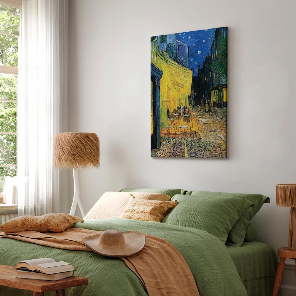 Paveikslas Vincent van Gogh - Kavinės terasa naktį