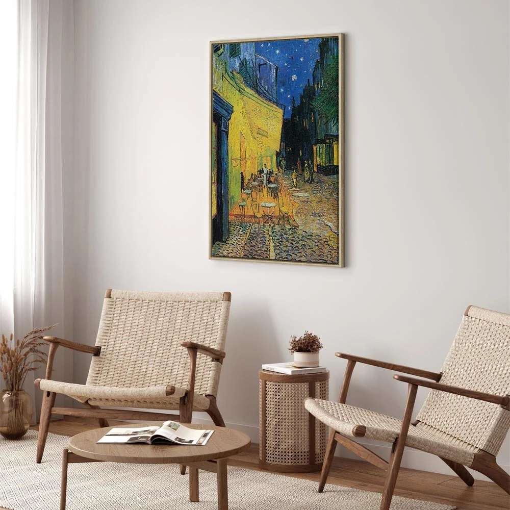 Paveikslas Vincent van Gogh - Kavinės terasa naktį