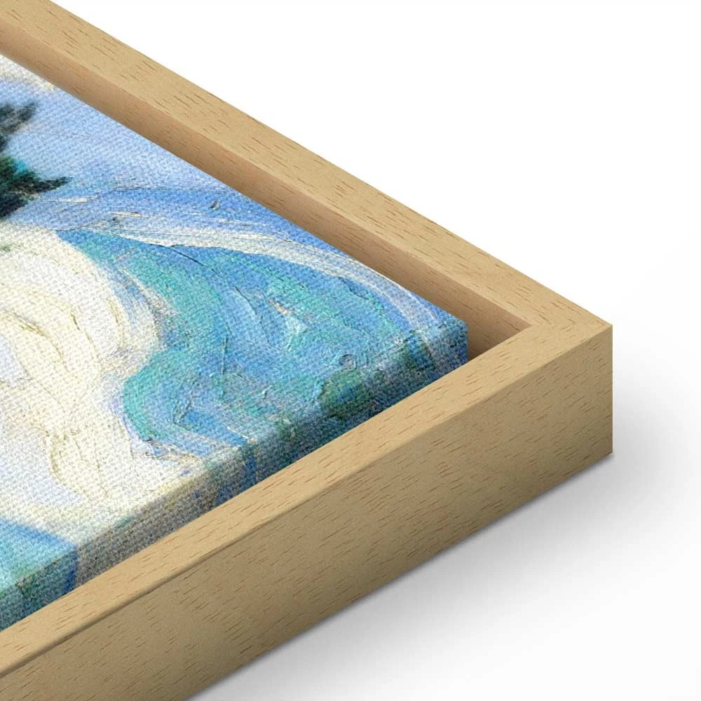 Paveikslas Vincent van Gogh - Kviečių laukas su kiparisais