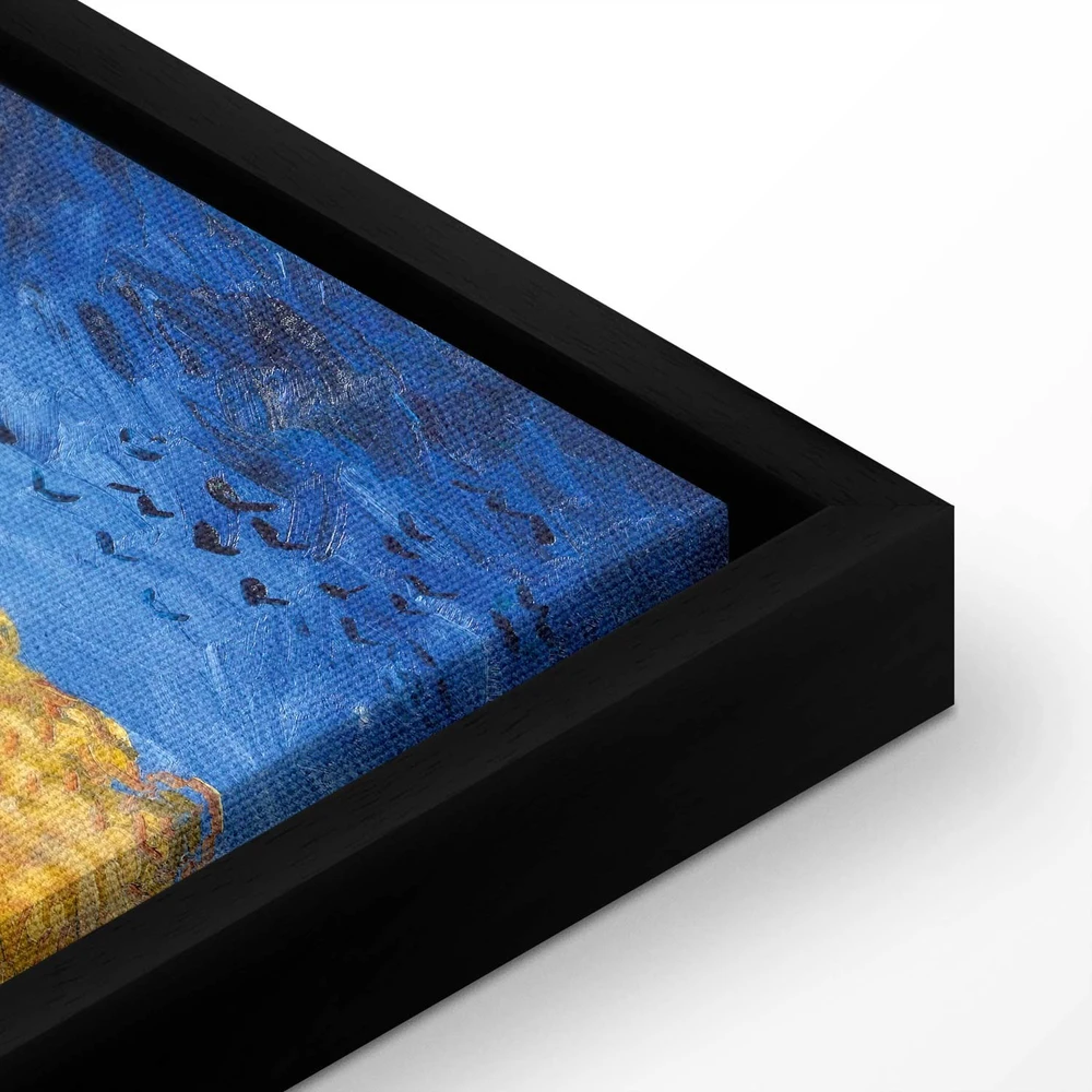Paveikslas Vincent van Gogh - Kviečių laukas su varnomis