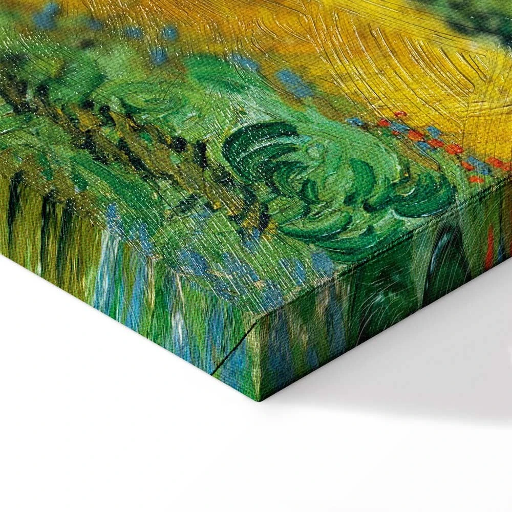 Paveikslas Vincent van Gogh - Kviečių laukas su kiparisais