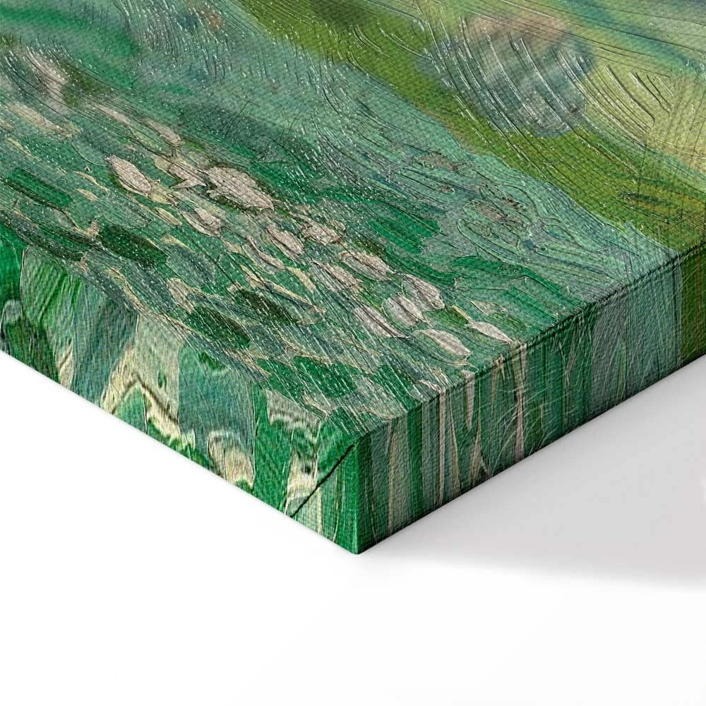 Paveikslas Vincent van Gogh - Kviečių laukas po audros debesimis
