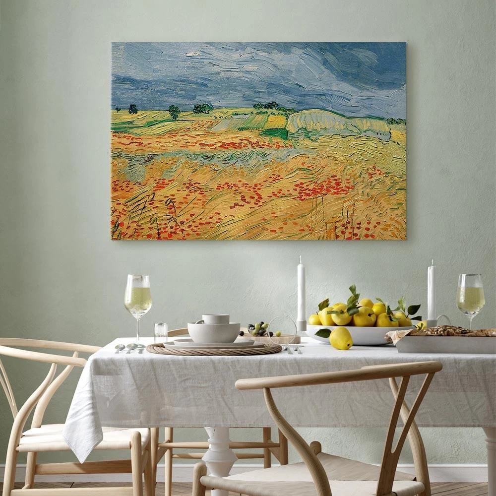 Paveikslas Vincent van Gogh - Laukai su aguonomis