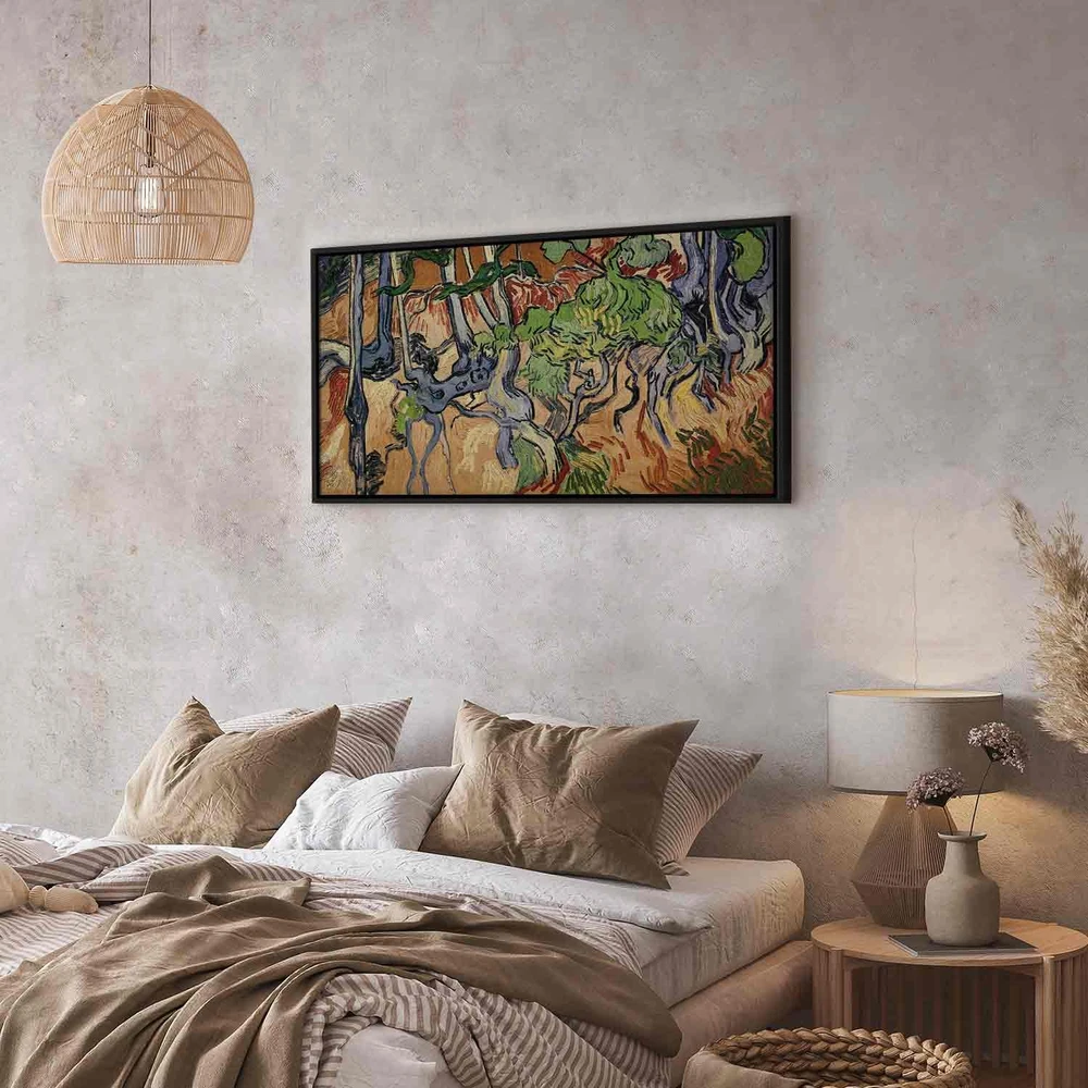 Paveikslas Vincent van Gogh - Medžių šaknys