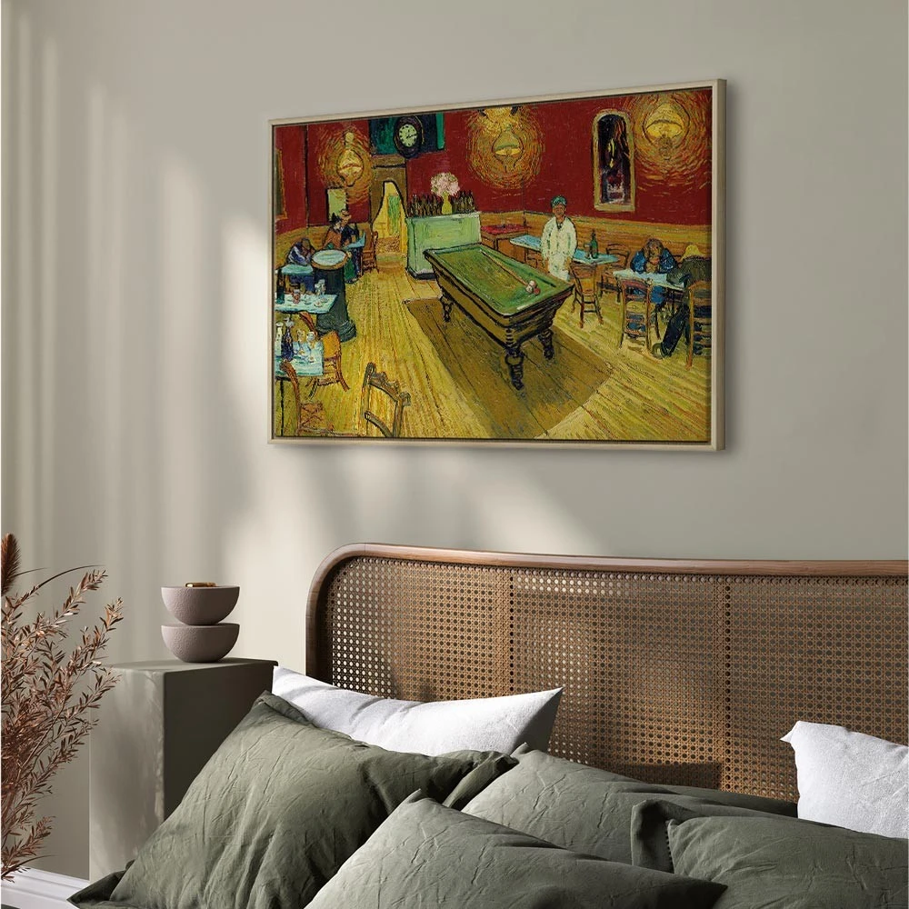 Paveikslas Vincent van Gogh - Naktinė kavinė