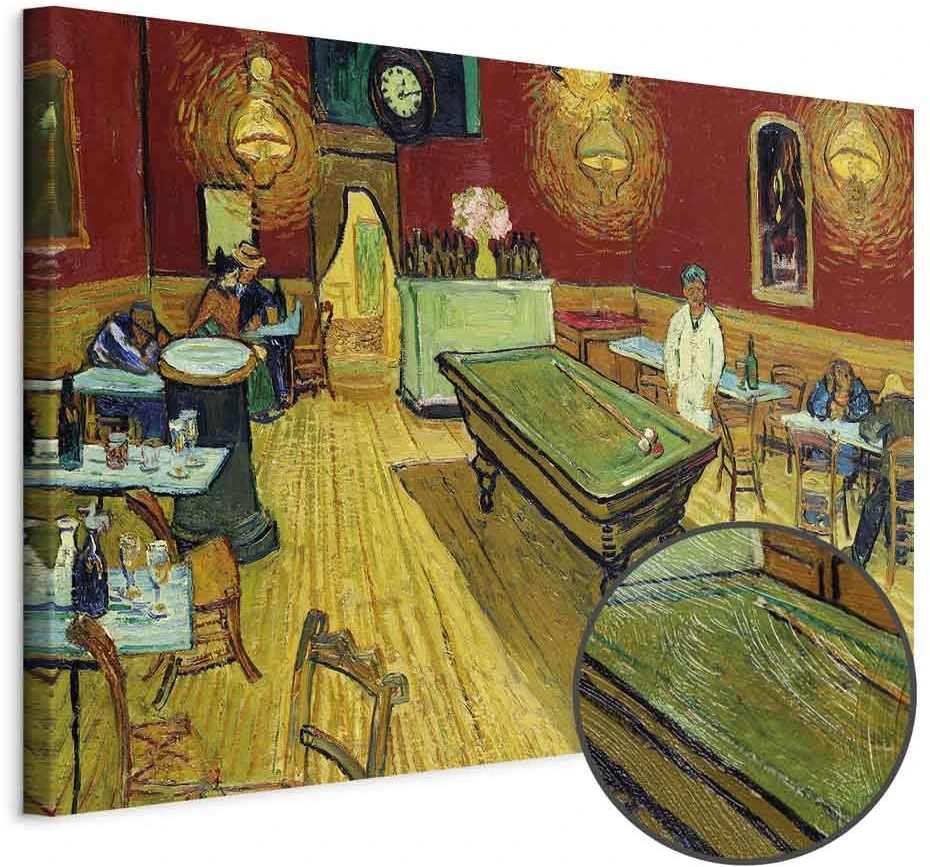 Paveikslas Vincent van Gogh - Naktinė kavinė