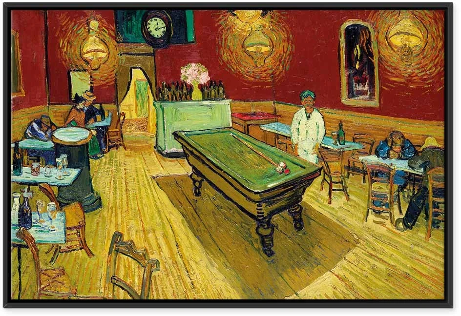 Paveikslas Vincent van Gogh - Naktinė kavinė