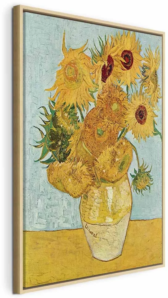Paveikslas Vincent van Gogh - Natiurmortas su dvylika saulėgrąžų III