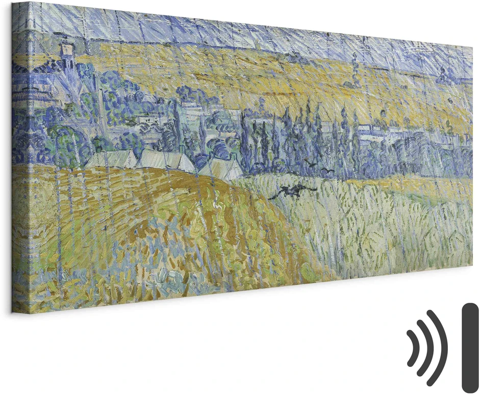 Paveikslas Vincent van Gogh - Overas lietuje