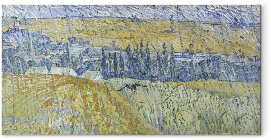 Paveikslas Vincent van Gogh - Overas lietuje