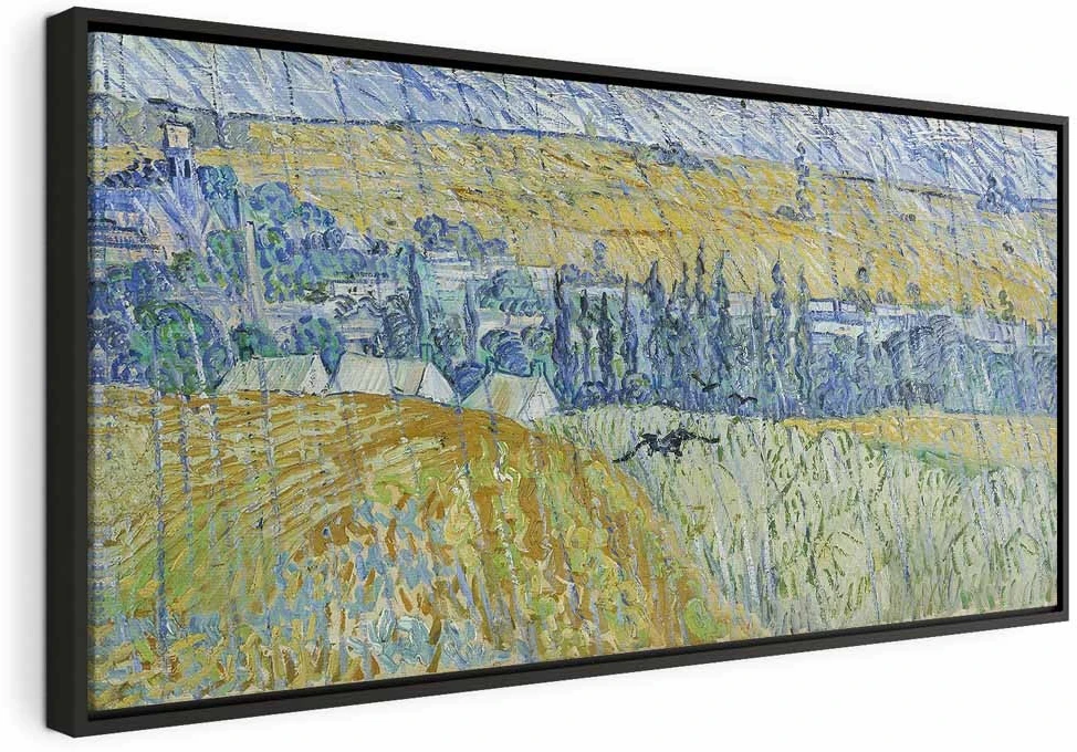 Paveikslas Vincent van Gogh - Overas lietuje