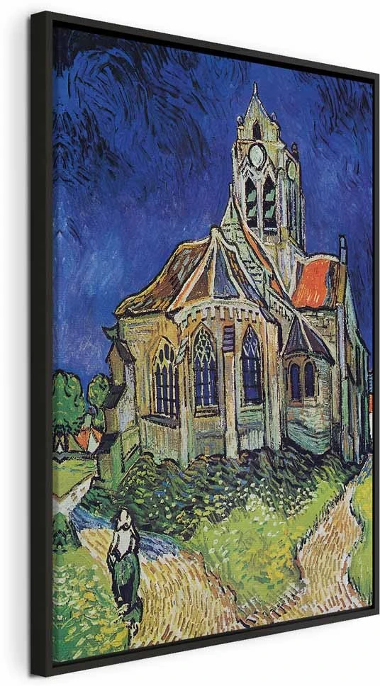 Paveikslas Vincent van Gogh - Overo bažnyčia