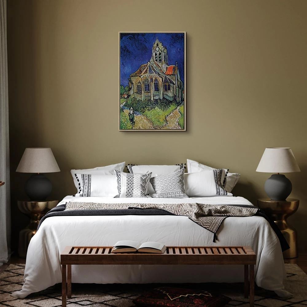 Paveikslas Vincent van Gogh - Overo bažnyčia