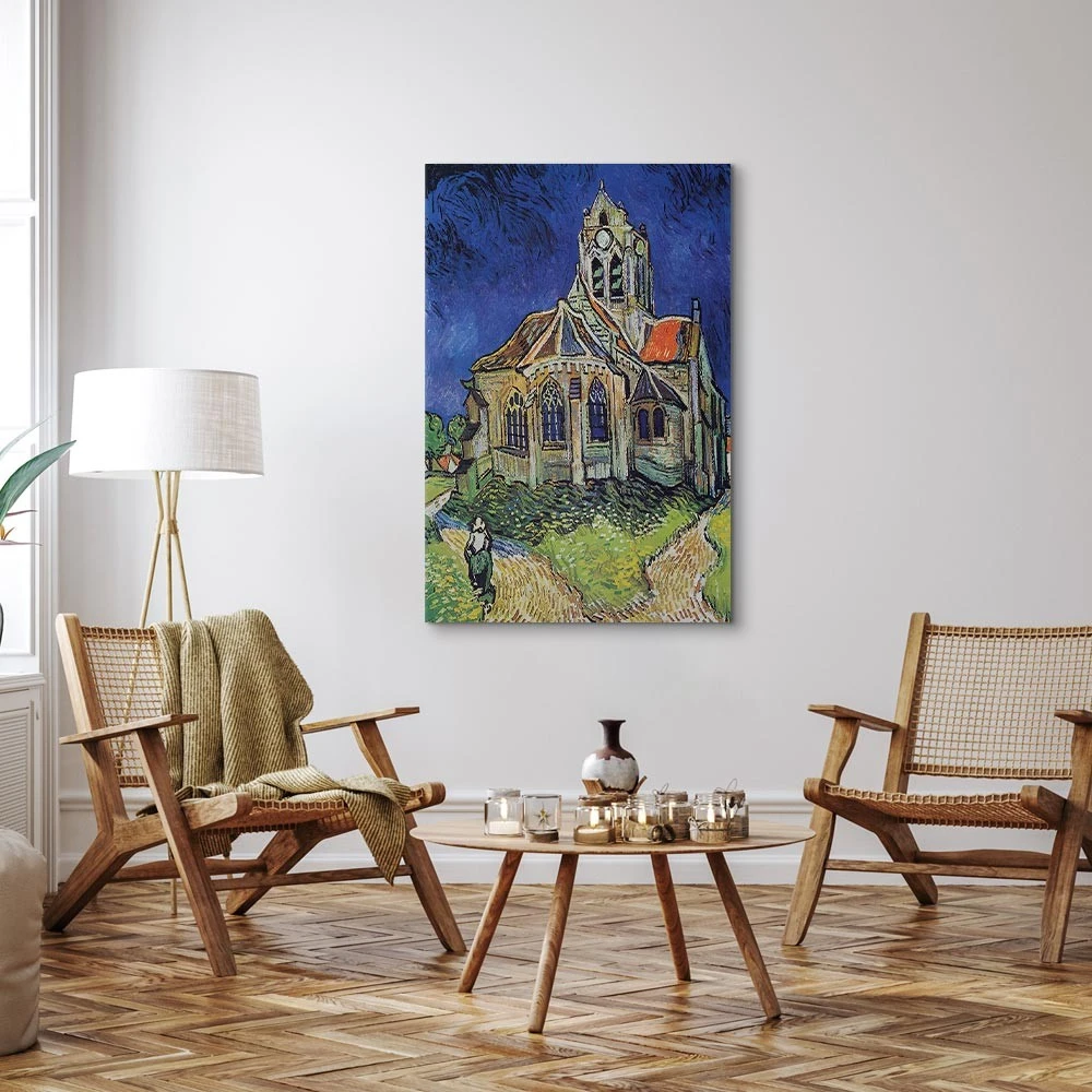 Paveikslas Vincent van Gogh - Overo bažnyčia