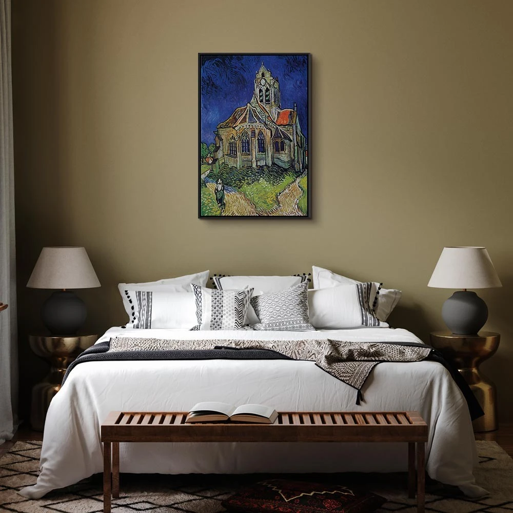Paveikslas Vincent van Gogh - Overo bažnyčia