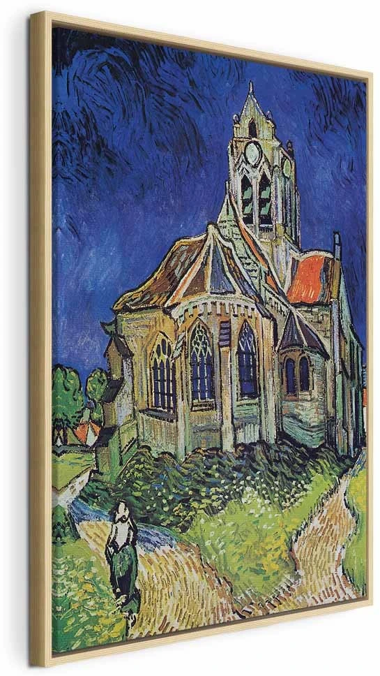 Paveikslas Vincent van Gogh - Overo bažnyčia