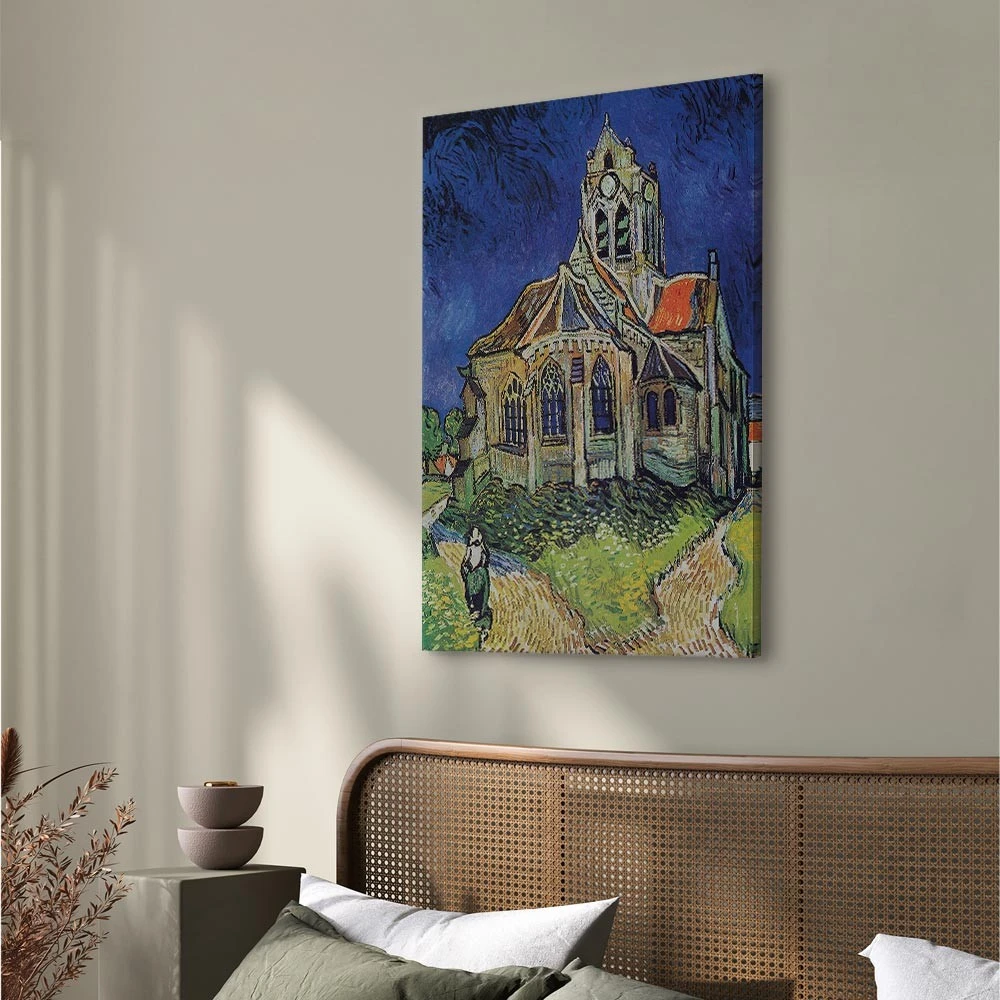 Paveikslas Vincent van Gogh - Overo bažnyčia