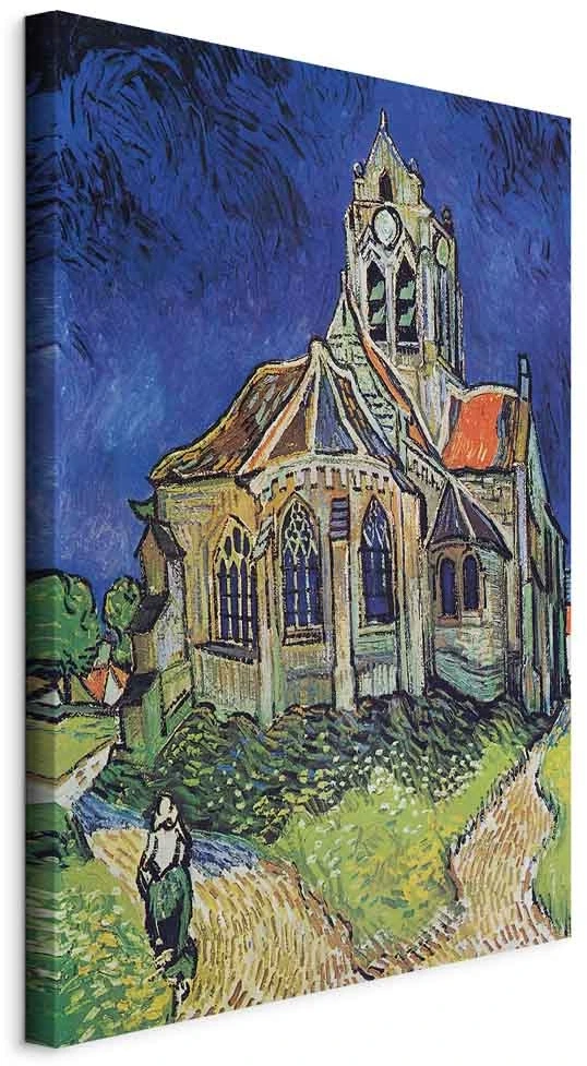 Paveikslas Vincent van Gogh - Overo bažnyčia