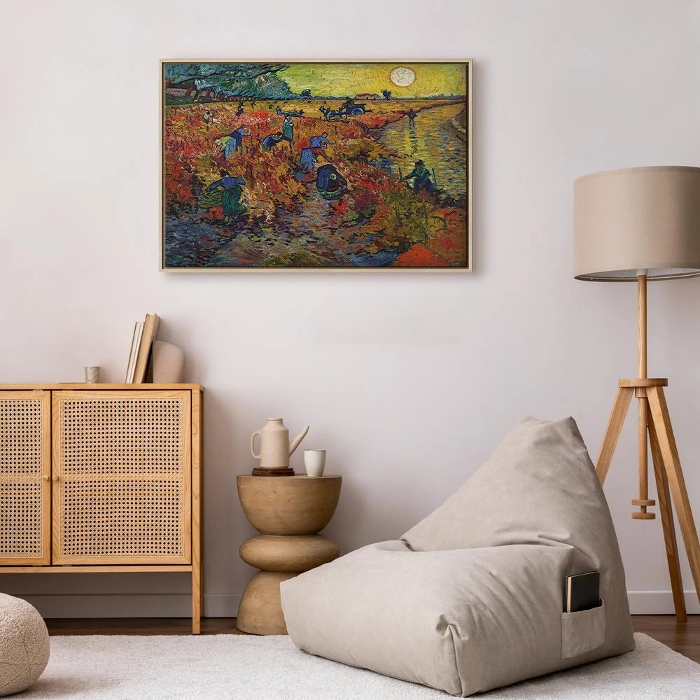 Paveikslas Vincent van Gogh - Raudonasis vynuogynas
