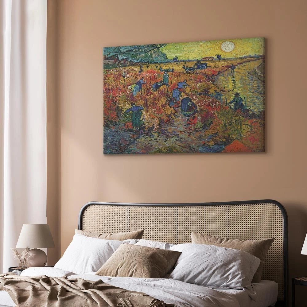 Paveikslas Vincent van Gogh - Raudonasis vynuogynas