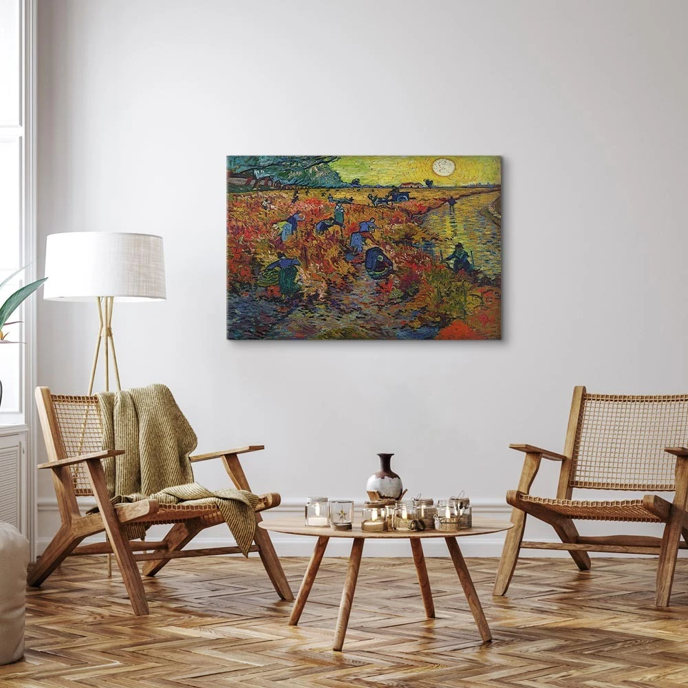 Paveikslas Vincent van Gogh - Raudonasis vynuogynas