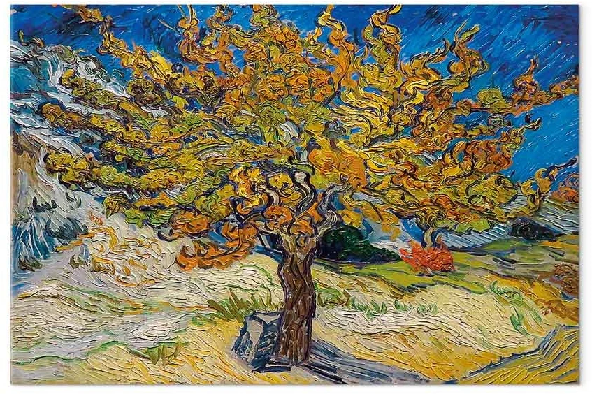 Paveikslas Vincent van Gogh - Šilkmedis