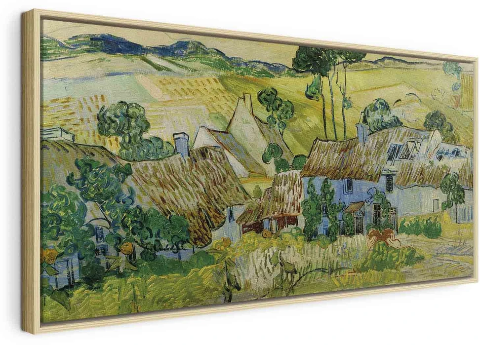 Paveikslas Vincent van Gogh - Ūkiai prie Overo